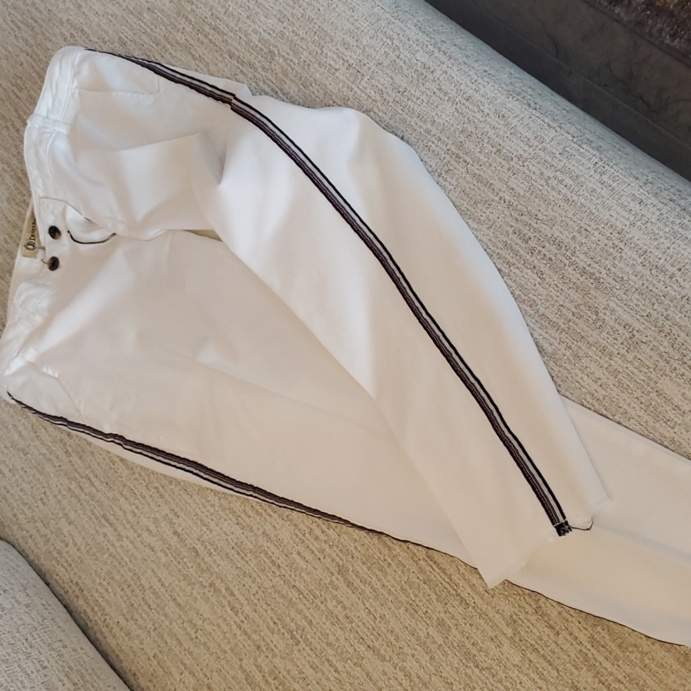 White ladies jeans